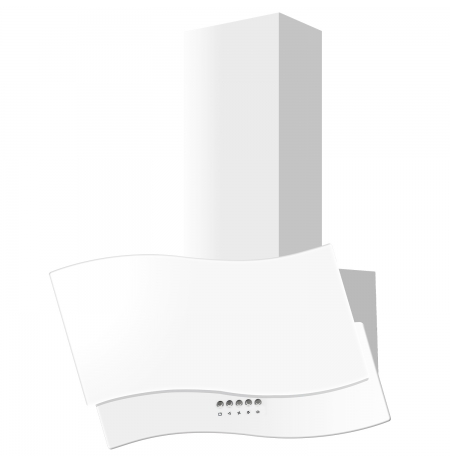 Okap kominowy przyścienny Focus Fala 60 White