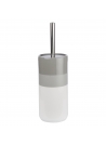 Szczotka WC Bora 05 GR (biel+szary,ceramiczny)