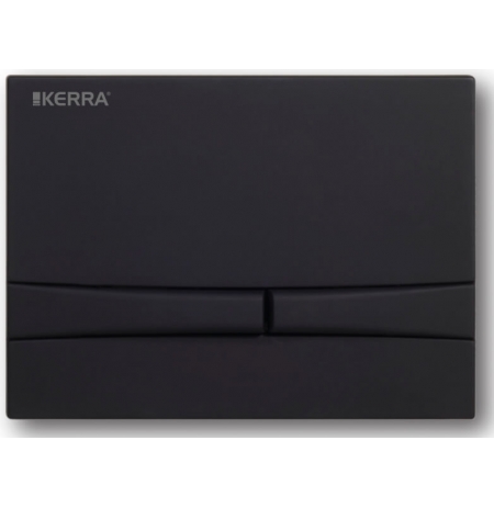 Przycisk dwudzielny Adriatic czarny (K50 SLIM)