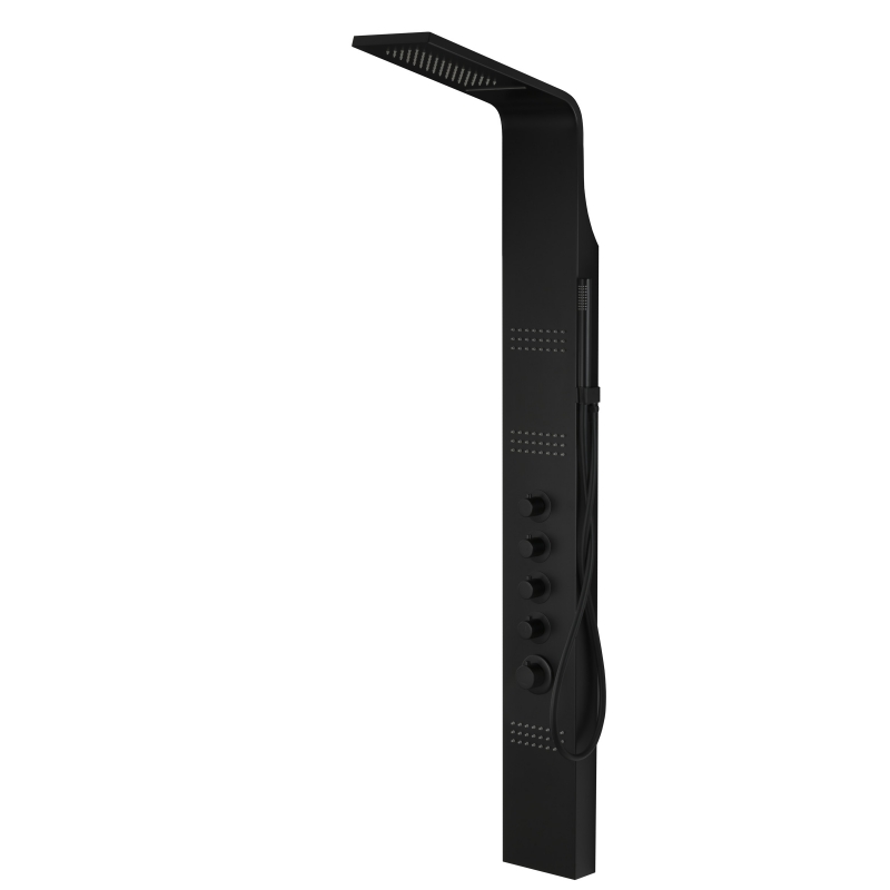 Corsan Led Kaskada A014A czarny z termostatem Corsan Led Kaskada A014A czarny z termostatem