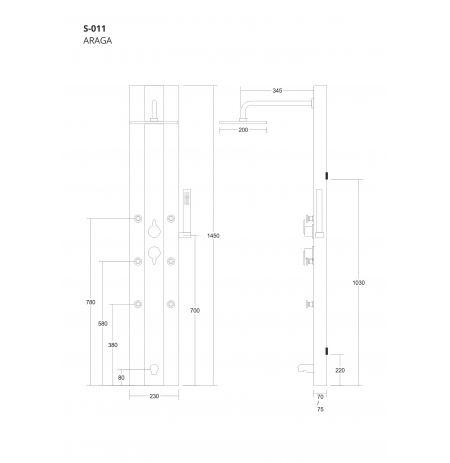 Corsan Araga S011 biały