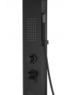 Corsan Alto A017 LED czarny z czarnym wykończeniem i wylewką