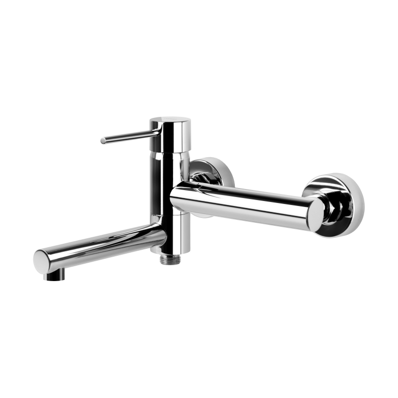 Bateria wannowo prysznicowa Corsan CMB7541CH Lugo chromowana z wylewką Bateria wannowo prysznicowa Corsan CMB7541CH Lugo chromowana z wylewką