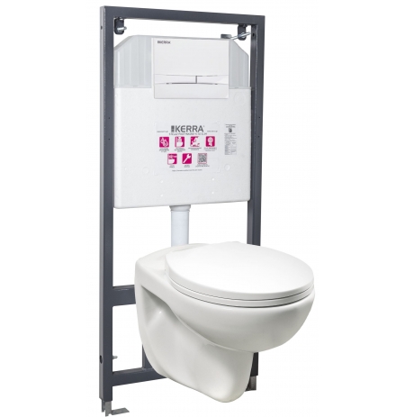 Zestaw podtynkowy WC Doris/Adriatic WH