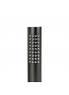 Bateria wannowa 3 otworowa Corsan CMB7542GM Lugo z wylewką i słuchawką prysznicową GunMetal