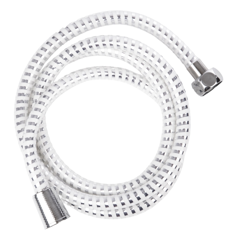 Wąż natryskowy Snake 10 (150 PCV, biały-chrom)