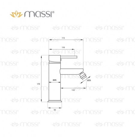 Bateria bidetowa Massi Envi