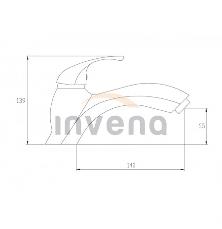 Bateria umywalkowa Invena Inis BU-84-001