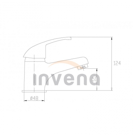 Bateria umywalkowa Invena Perea BU-05-001