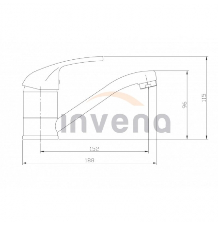 Bateria umywalkowa Invena Perea