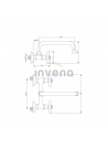 Bateria umywalkowa Invena Roma