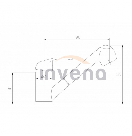 Bateria zlewozmywakowa Inis