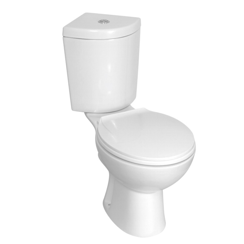WC kompakt CORNER/KR 61 z deską WC kompakt CORNER/KR 61 z deską